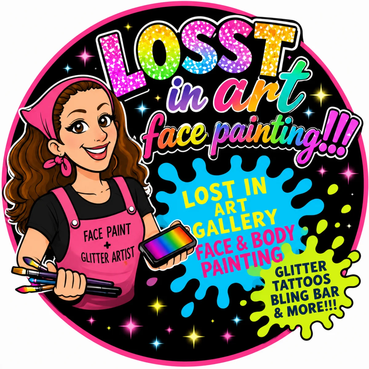 Lost in art face painting 