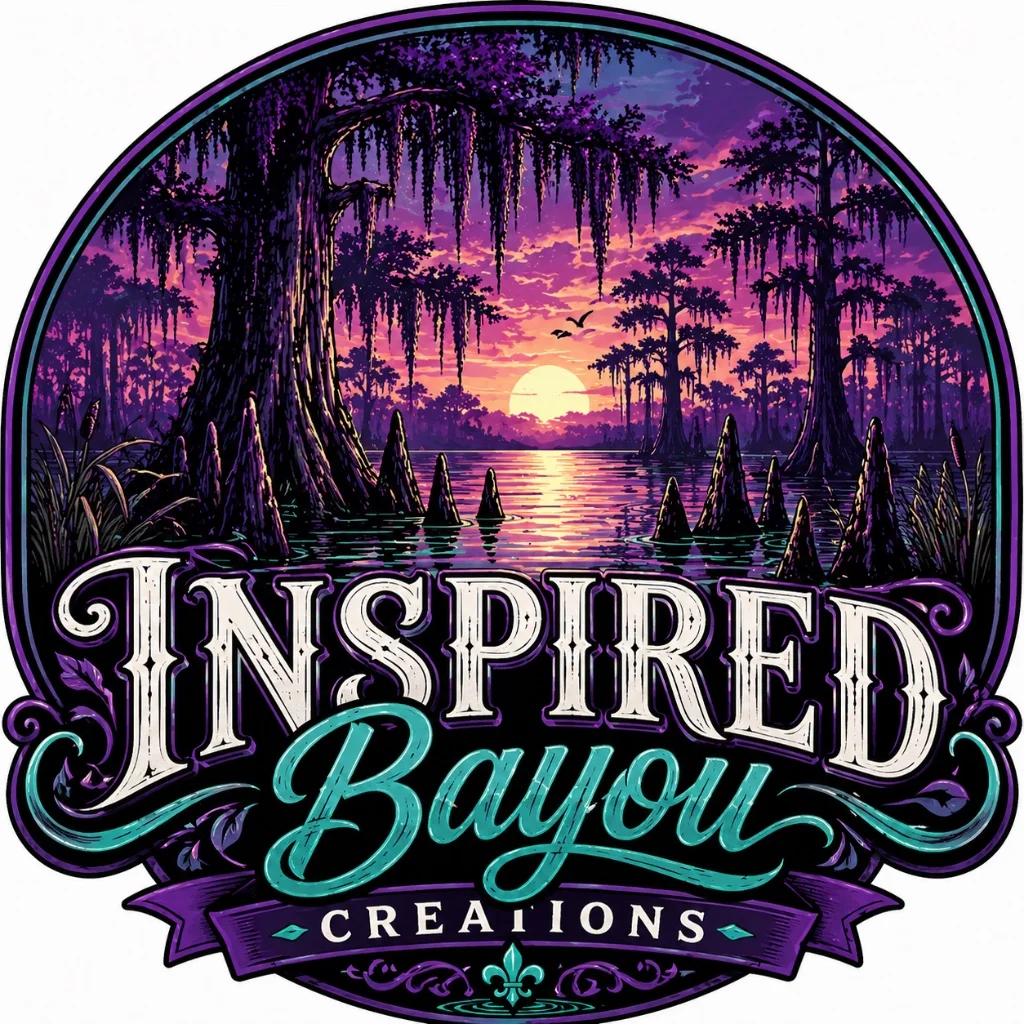 Inspired Bayou Creations logo