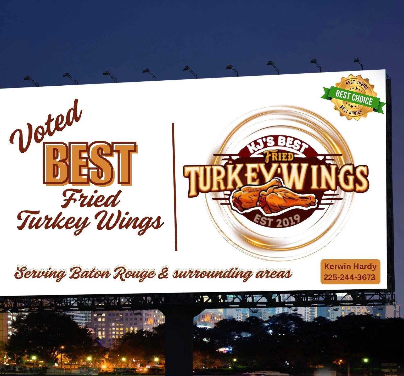 KJ's Best Fried Turkey Wings - Image 2